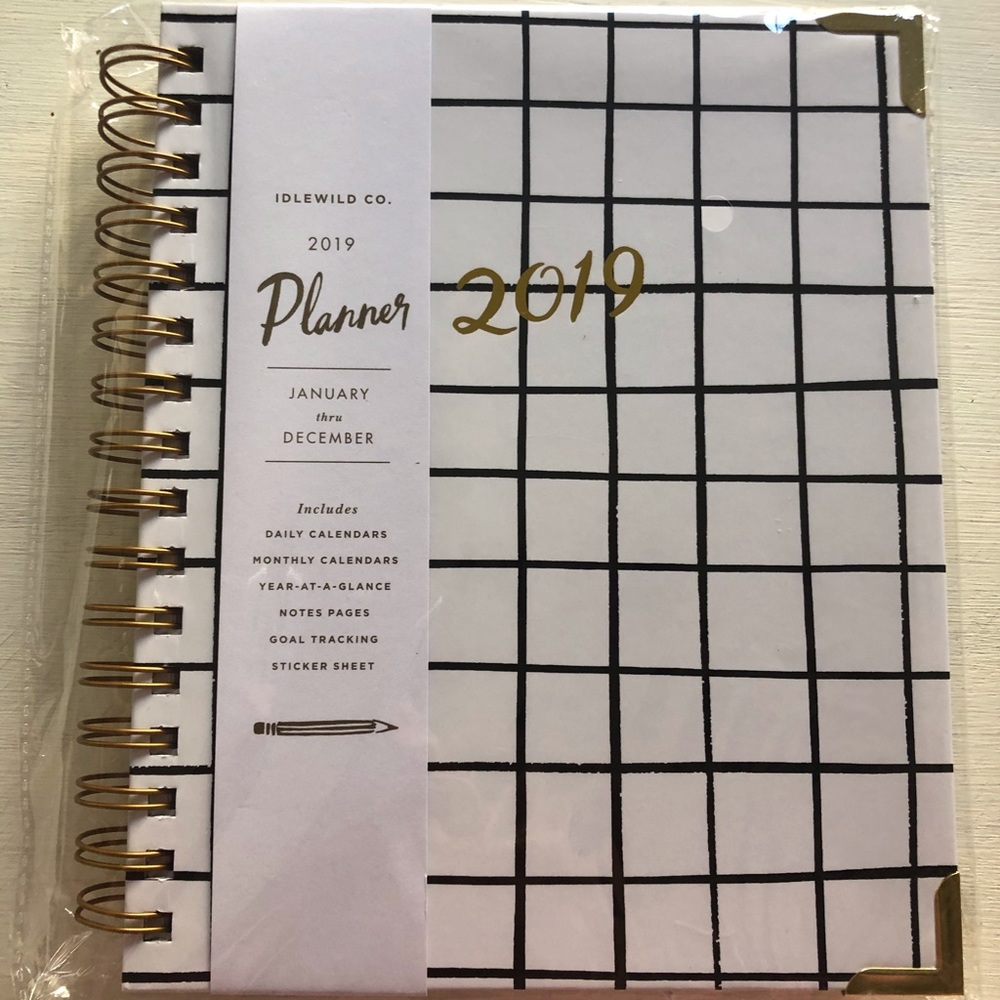 Idlewild Co 2019 Planner NWT Causebox